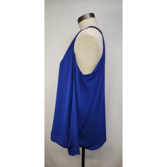 NWT Landa by Dora Landa Blue Off Shoulder Blouse Size S - Picture 2 of 7